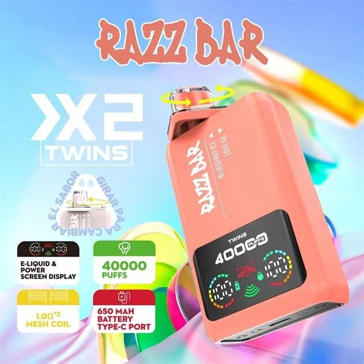 Razz Bar 40000puffs Dual Flavors Disposable